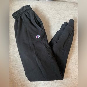 Black champion sweatpants